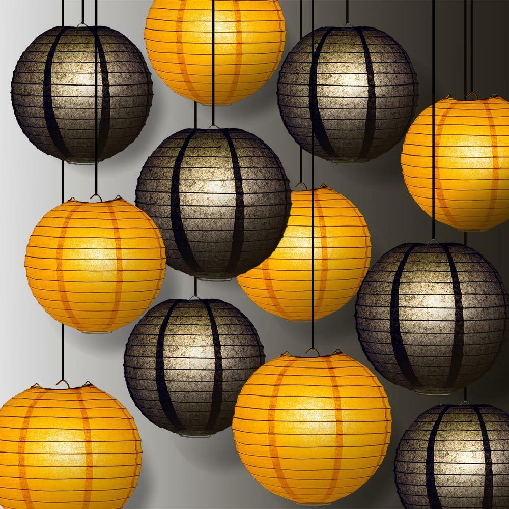 ★新品タグ付き★ LE'RURE lanternsleeverompers Glitzhome 14.25 in. H Black and Gold Metal Cutout Leaves