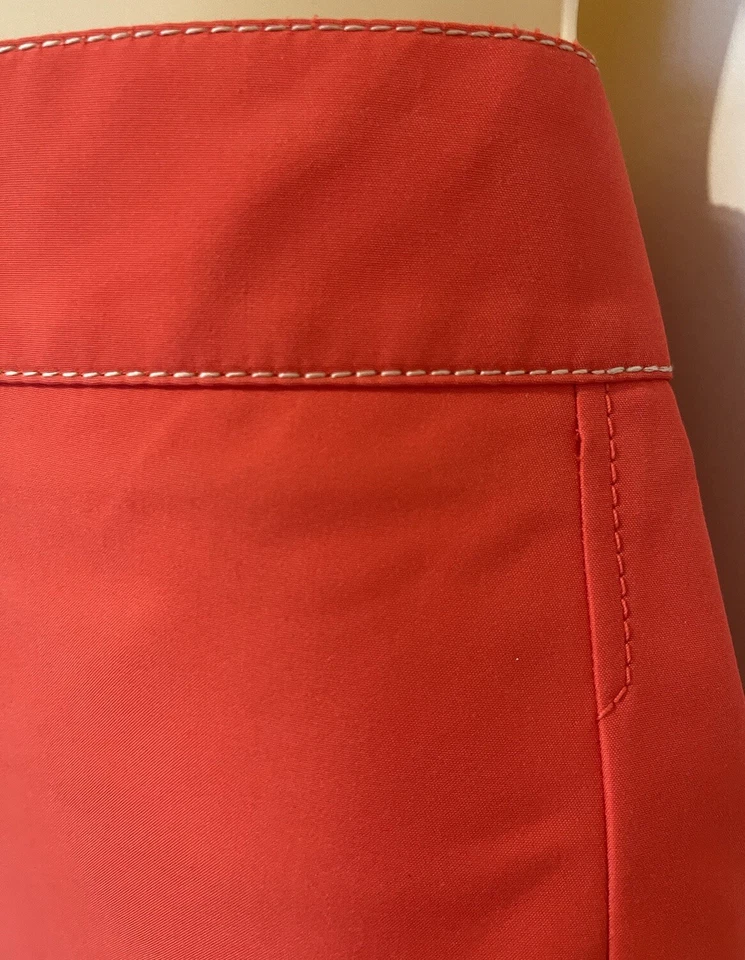 Nina Ricci  Paris Coral Straight/ Pencil Style Skirt Sz 42~ STYLISH~ Rare~ - Image 3 of 4