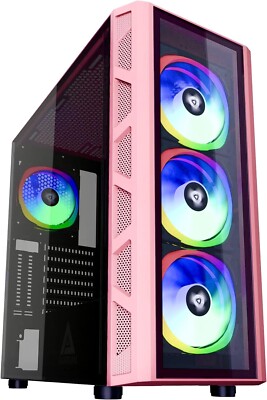 Gaming Computer Desktop AMD Ryzen 5800X3D Radeon RX 7600 1TB SSD 32GB DDR4 RGB