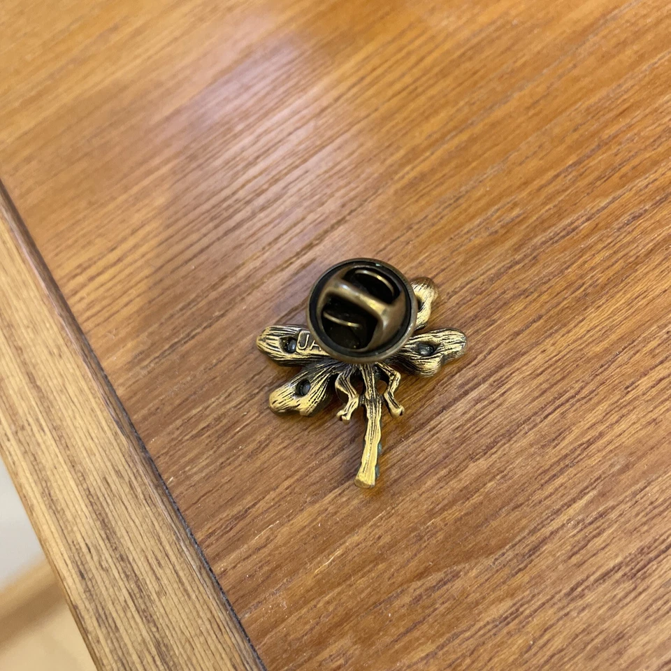 Broche/Pin Jay Strongwater Libélula/Mariposa Excelente Estado Foto 3 de 4