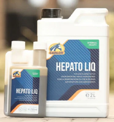 Cavalor Hepato Liq 250ml/2000ml Futter zur Unterstützung der Leberfunktion Ergänzung
