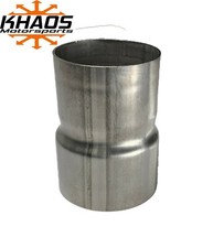 2.75 Id To 3 Id Exhaust Pipe To Pipe Adapter Reducer Coupler 304 Stainless Ss