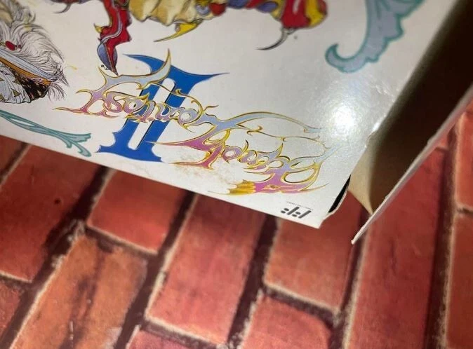 Final Fantasy II FF2 Nintendo NES Famicom + BOX Authentic NOT Repo FREE SHIP - Image 2 of 4