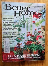 Better Homes and Gardens Magazine November 1977 Vintage Ads Houseplants