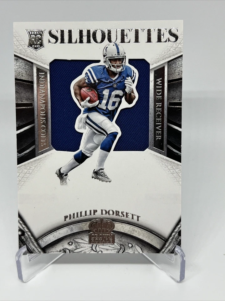 PHILLIP DORSETT 2015 Crown Royale SILHOUETTES JERSEYS #231 (268/299) COLTS NM-M - Image 2 of 4