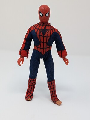Lot Figurine Spider-Man Mego Corp 1974 - Avec Combinaison Loose