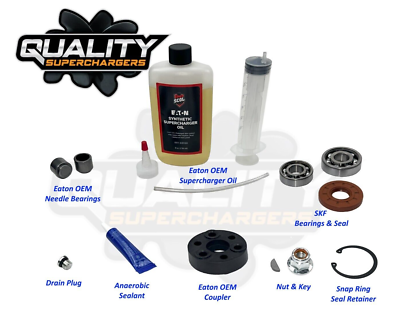 Rebuild by Needles④ fits Stillen Nissan Supercharger Snout Rebuild Kit Frontier 4.0L