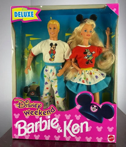 BARBIE KEN DISNEY WEEKEND GIFT SET  1993 VINTAGE NRFB
