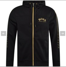 Hugo Boss Saggy Win Cotton-blend zip-through ...