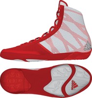 Adidas Pretereo Iii Wrestling Shoe Red/silver/white 11.5 D(m) Us on sale Adidas Pretereo Iii Wrestling Shoe Red/silver/white 11.5 D(m) Us on sale