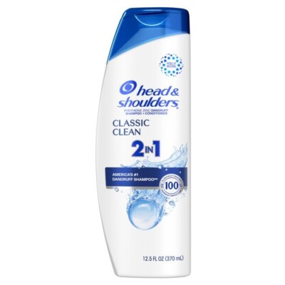 Head & Shoulders 2 in 1 Shampoo + Conditioner Classic Clean 12.5 OZ