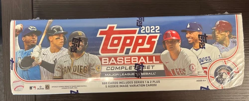 2022 Topps Baseball Complete Set Factory Sealed Retail Edition-DAMAGED