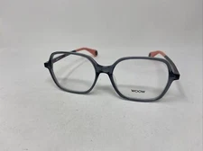 WOOW FEEL FREE 2 53/16/140 2480 GRAY PINK EYEGLASSES FRAME :C23