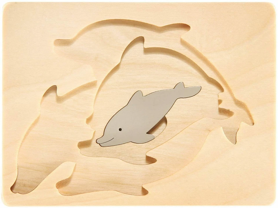 George Luck George Luck Triple Puzzle Dolphin - Image 3 of 3