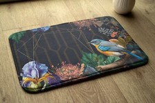Bathroom Rug Anti-Slip Super Soft Absorbent - 75x45 cm - Bird Flowers