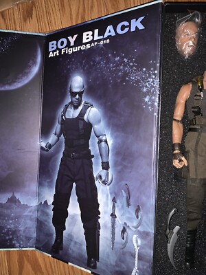 Art Figures BOY BLACK AF-018 RIDDICK NO RETURNS ACCEPTED ALL SALES
