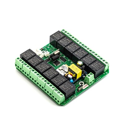 12 Way Relay Switch Module DC 7-27V WiFi/Zigbee Smart Home Remote Control Switch