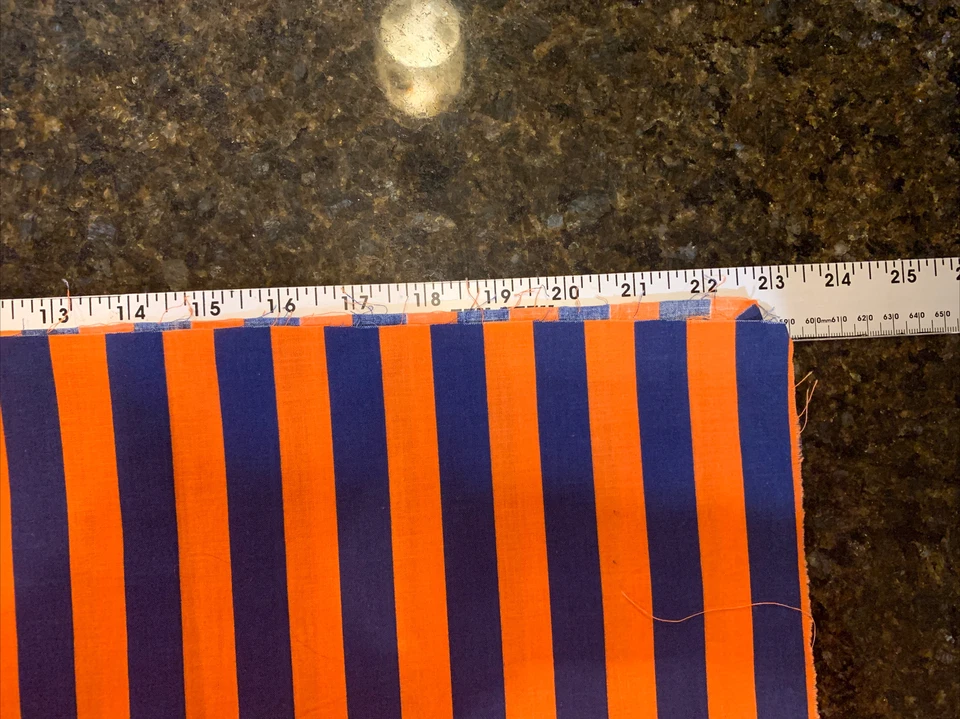 NFL Denver Broncos Fabric Traditions ~35"x 46"w of each pattern - Image 3 of 4