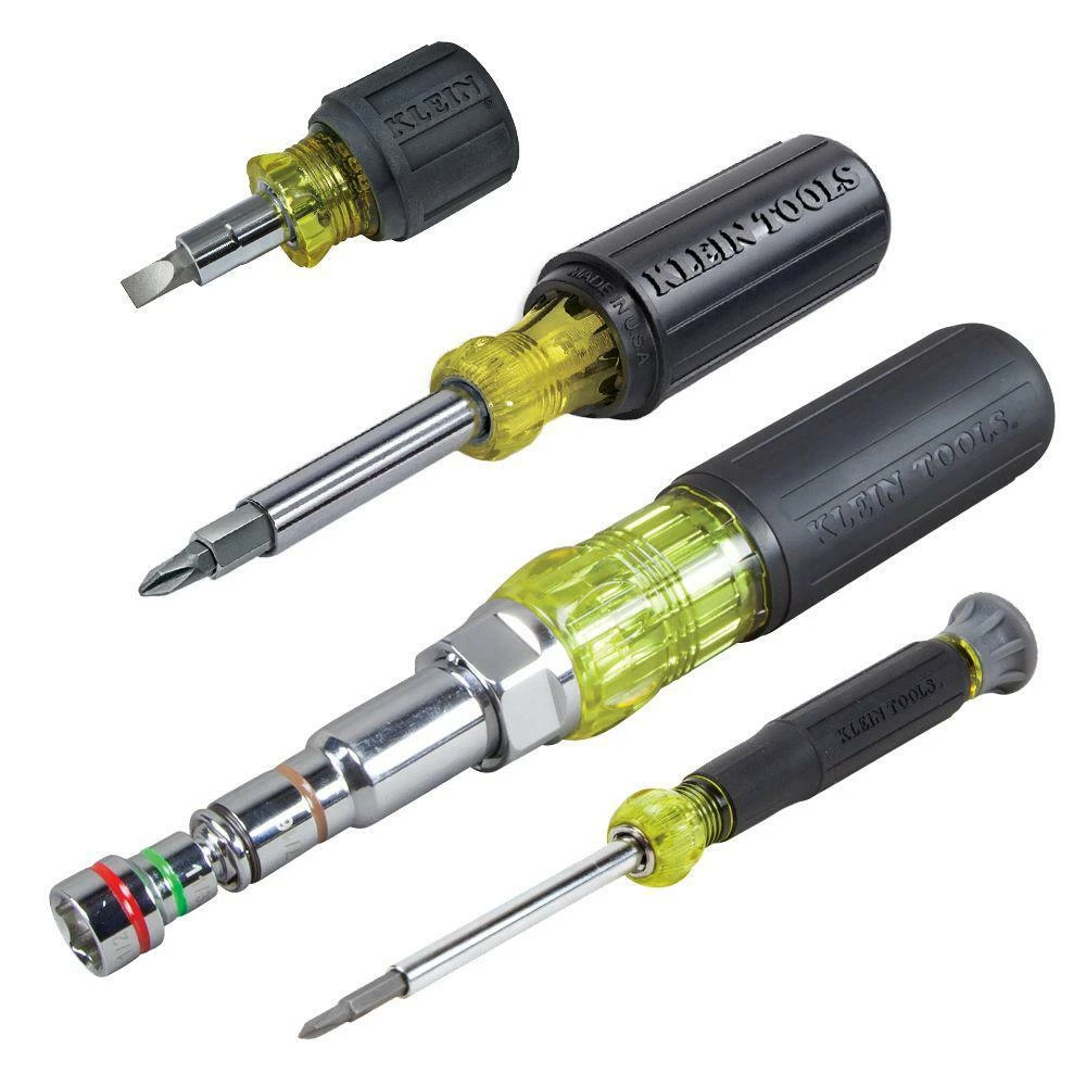 Klein Tools Electrician s Multi Bit Screwdriver And Nut Driver