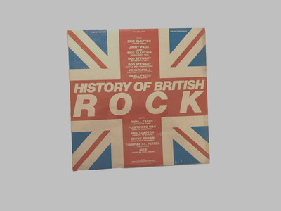 British Rock Vol. One CS-001 Stereo Creative Sounds Vintage 1982 LP Vinyl New