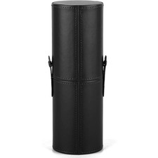 Makeup Brush Holder Travel Brushes Case Bag Cup Storage Dustproof Women Black