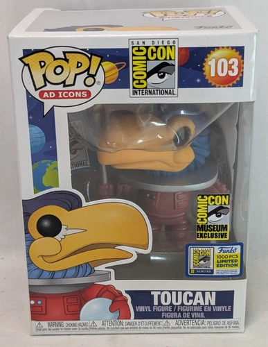 Funko Pop! Vinyl: Ad Icons - Toucan - Comic Con Museum Exclusive