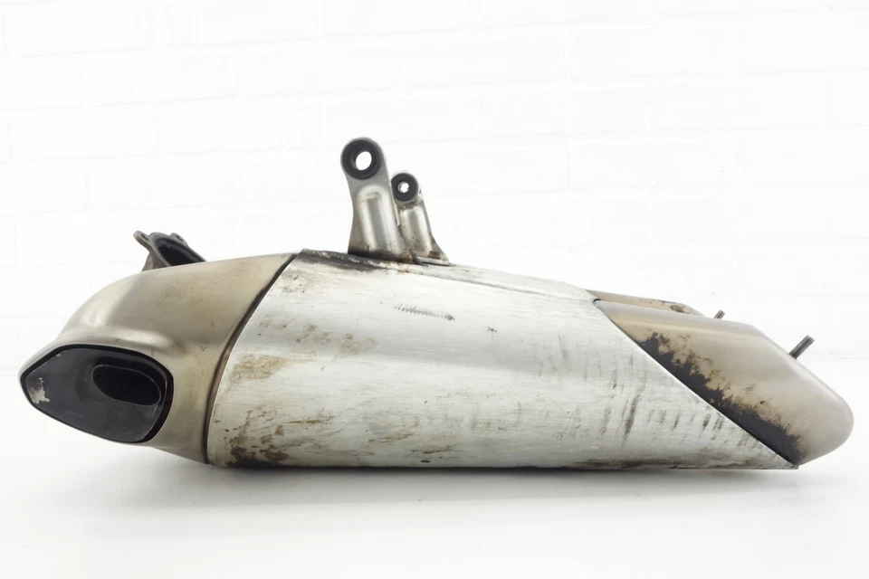 13-15 Ducati 899 1199 OEM Sistema de escape completo Cabezales Tubo Silenciador Silenciador Medio  Foto 4 de 4