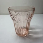 Old Cafe Queen Mary Pink Depression Glass 3.5” Juice Tumbler Replacement👀