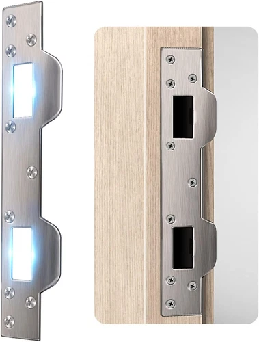 Door Strike Plate Reinforcement Plate - Front Door Security Devices Metal Strike