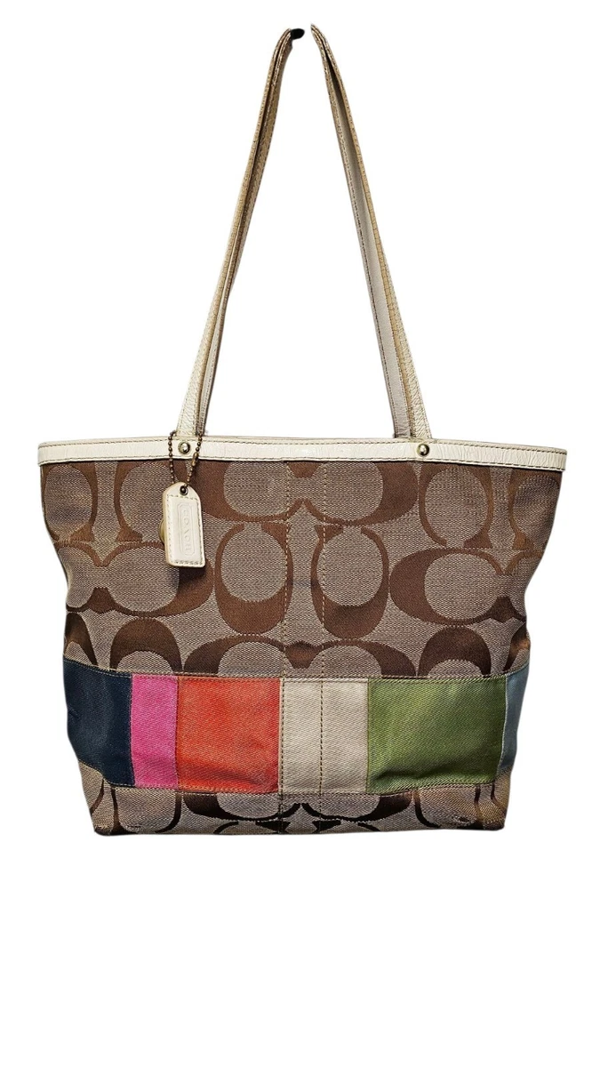 Coach Multi Stripe Shoulder Bag Bags & Handbags for Women for sale