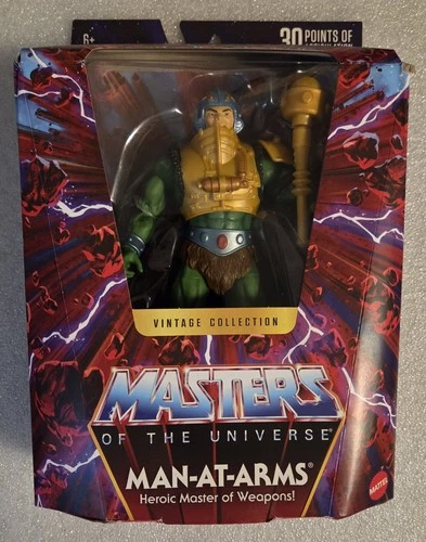 Masters of The Universe Masterverse Vintage Collection MAN-AT-ARMS Figure MOTU