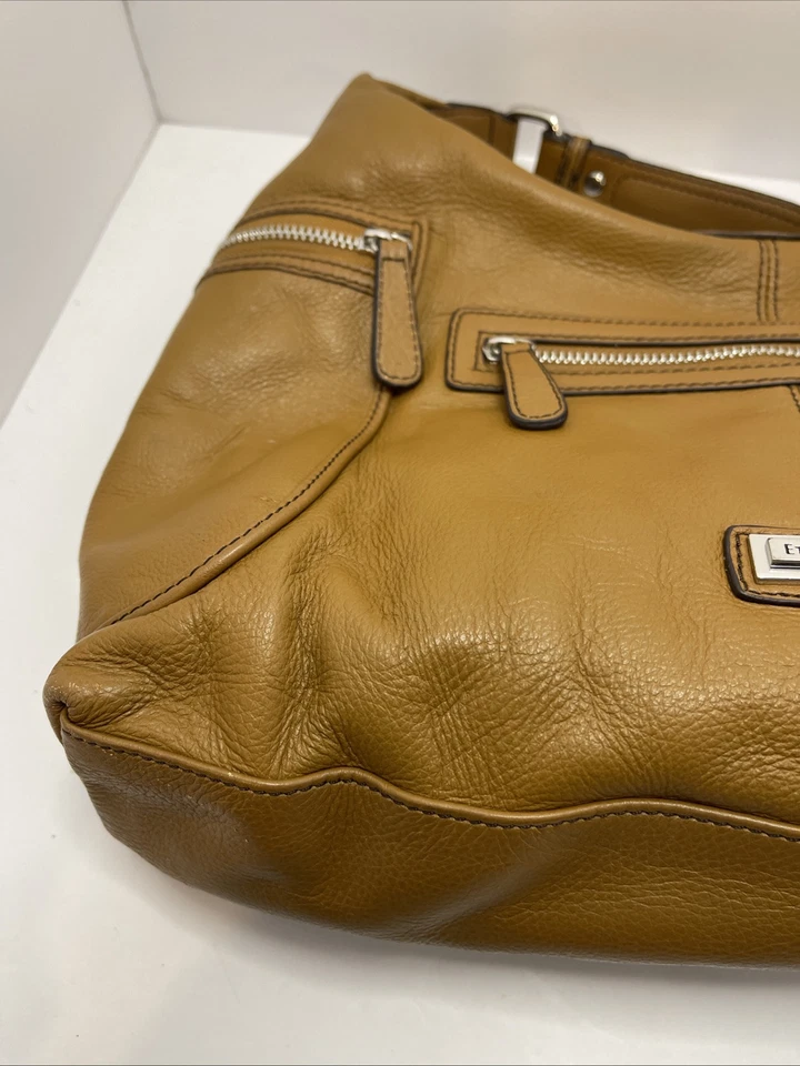 VTG Etienne Aigner  Classic Brown Leather Shoulder Bag Hobo Purse Handbag - Image 4 of 4