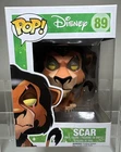 Funko Pop! Scar #89 Disney The Lion King Vaulted Rare 2014