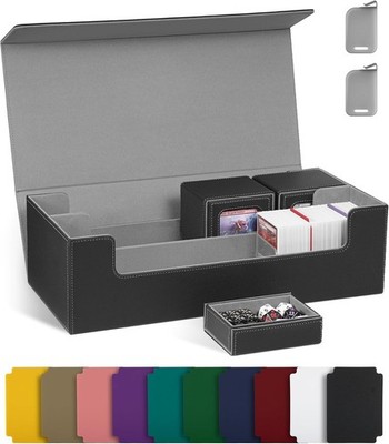 Trading Card Storage Box 2200+ Cards MTG Pokemon Yugioh Sports Card Deck Case | eBay Trading Card Storage Box 2200+ Cards MTG Pokemon Yugioh Sports Card Deck Case | eBay