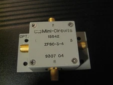 1pc Mini-Circuits 15542 Power Splitter/Combiner  ZFSC-3-4 Gold SMA