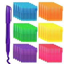 270 PCS Bulk Chisel Tip Multicolor Fluorescent Markers School Office Supply