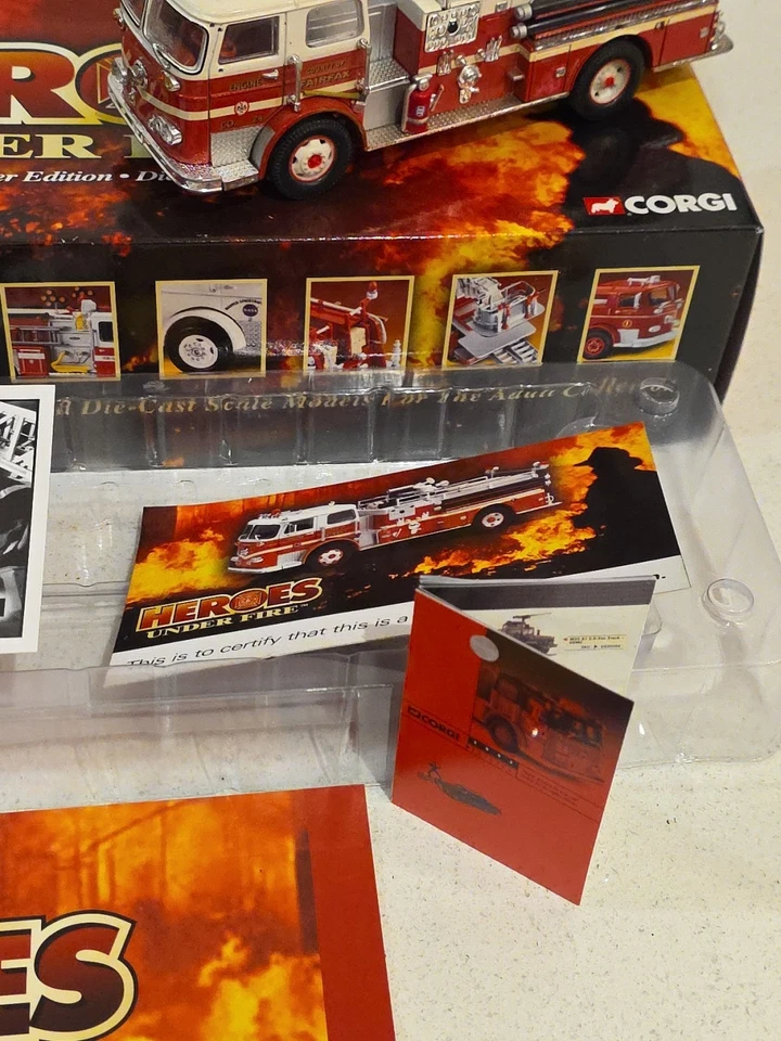 Corgi Fore Engine 1/50 Scale - US50806 Seagrave K Fairfax County VA MIB with Coa - Image 4 of 4