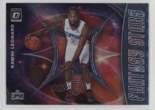 2019-20 Panini Donruss Optic Fantasy Stars Kawhi Leonard #10 0qu7