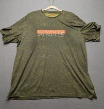 Alaskan Hardgear Shirt Mens XL Base Layer Workwear Short Sleeve Wicking Logo