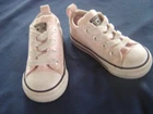 Converse Chuck Taylor All Star Double Tongue Low Top Toddler Size 6 PINK Girl