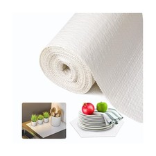 Beautysaid Shelf and Drawer Liner for Kitchen Cabinet, Non Adhesive Non Slip ...