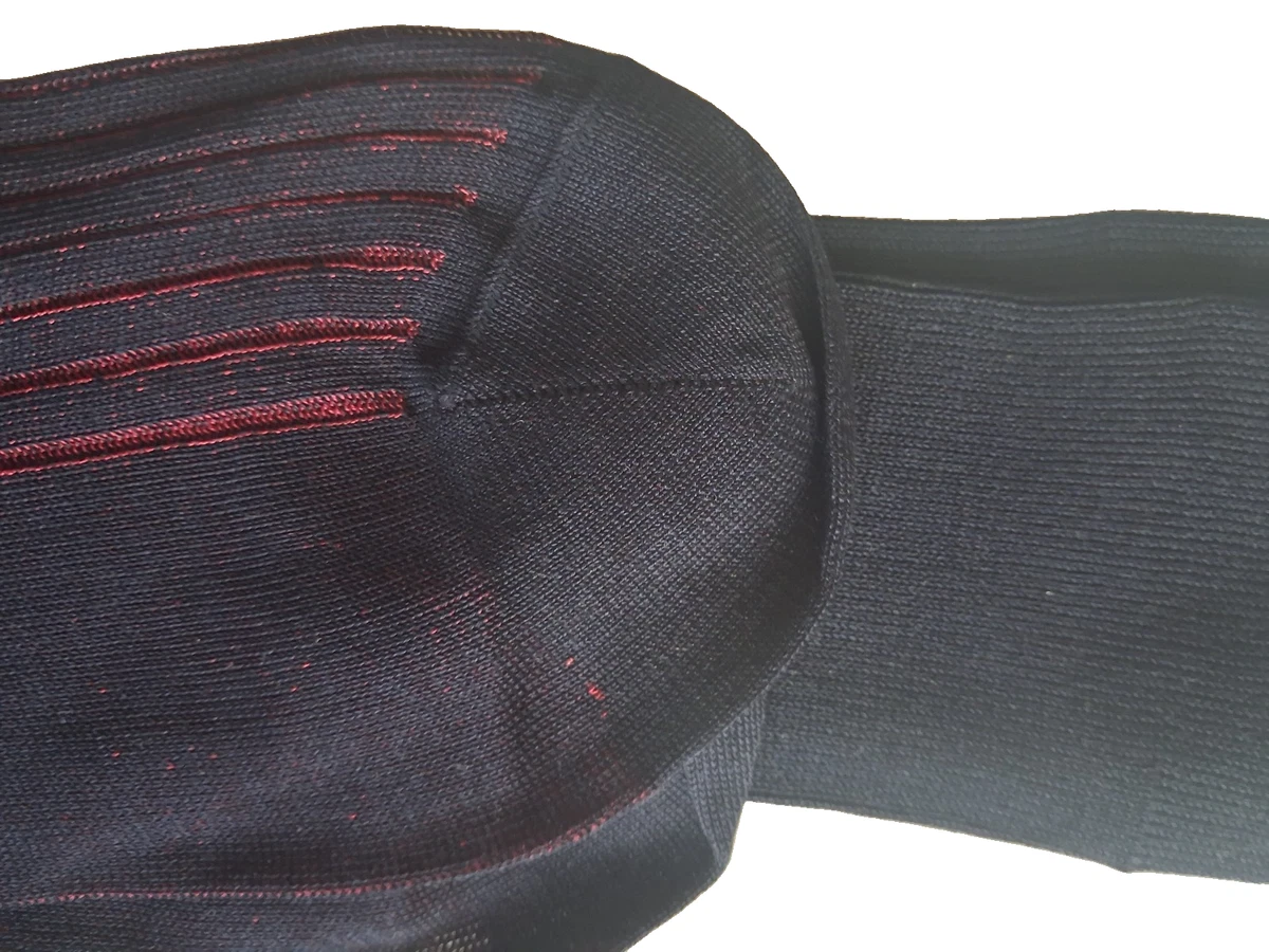 3 Pairs Bresciani Over the Calf Socks Fits 9-10 Large Cotton Mix-Priced to Sell