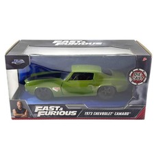1973 Chevrolet Camaro Green Jada 1/32 "Fast&Furious" Action Figure Car