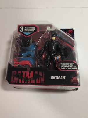DC Comics The Batman 4-inch Action Figure w/ 3 Accessories - NEW