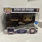 Funko Pop! Vinyl: DC Universe -JL 2 Pack - Batman and Aquaman - FYE Exclusive