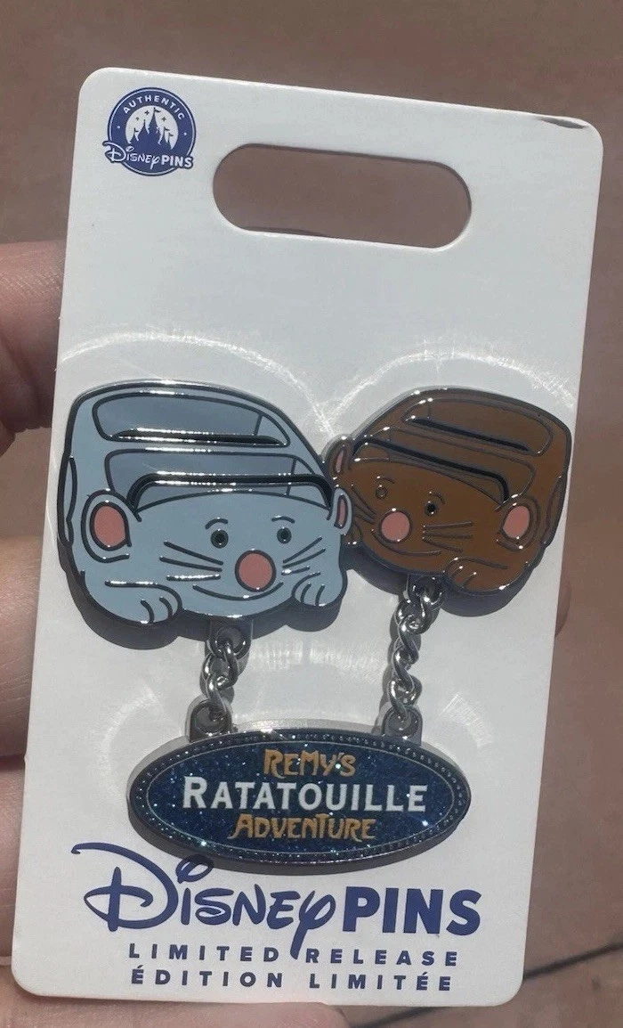 2025 Disney Parks Remy’s Ratatouille Adventure Ride Vehicle Epcot LR Pin