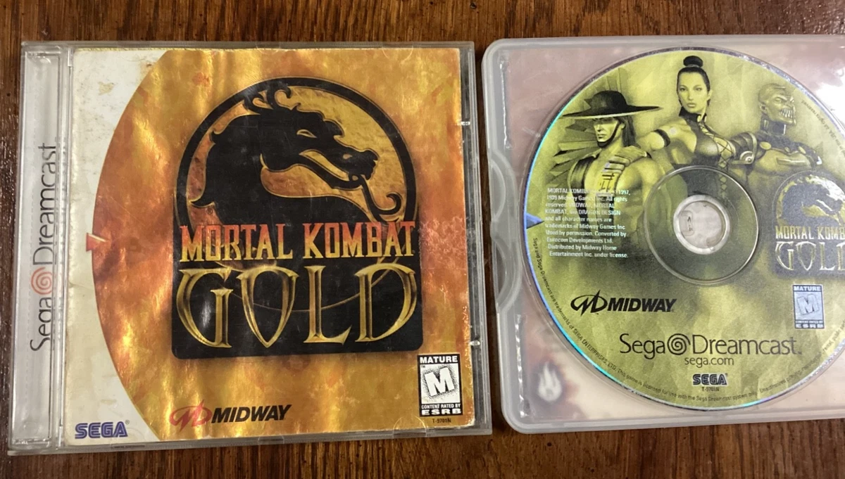 Mortal Kombat Gold Sega Dreamcast Video Games for sale | eBay