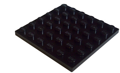 Lego 2 schwarze 6x6 Platten (3958) Neu Bauplatten Platte in schwarz 6 x 6 Basics