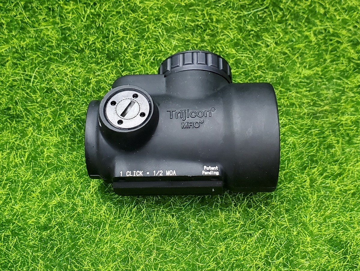 Trijicon 1x25mm MRO 2.0 MOA Adjustable Red Dot Sight Black - MRO-C  