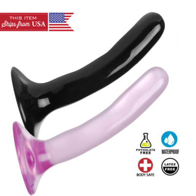Starter Slim Jelly Dildo Beginning Strap-On Mini Anal Sex Toy Suction-Cup Dong | eBay Starter Slim Jelly Dildo Beginning Strap-On Mini Anal Sex Toy Suction-Cup Dong | eBay